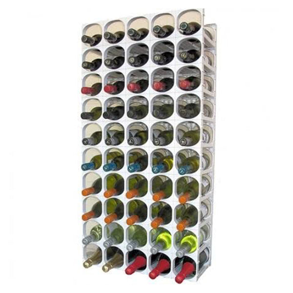 50 Bottle CellarStak™ Modular Cellar Pack Wine Rack 50 Pocket
