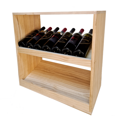 Wine Display Cube 14 Bottle -