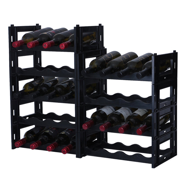 EziRak™ 36Bottle/ 9 Module Wine Rack modular racking system - Wine Rack ...