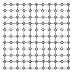 110 Bottle Timber Wine Rack - 10 x 10 Pockets