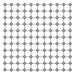 110 Bottle Timber Wine Rack - 10 x 10 Pockets